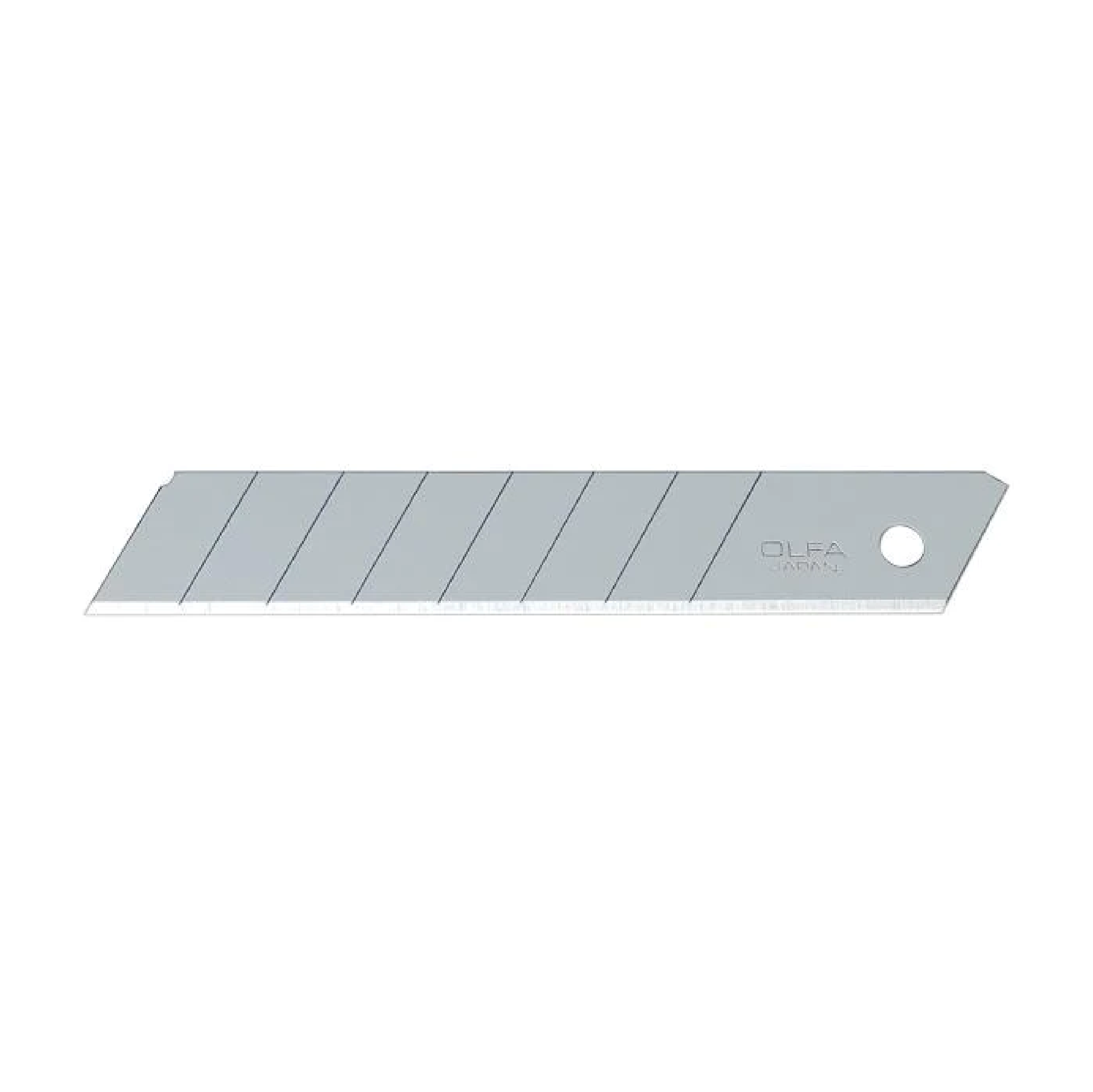 Olfa Heavy Duty Snap Blades, 18mm, Silver, 10Blades/Tube (LB-10)
