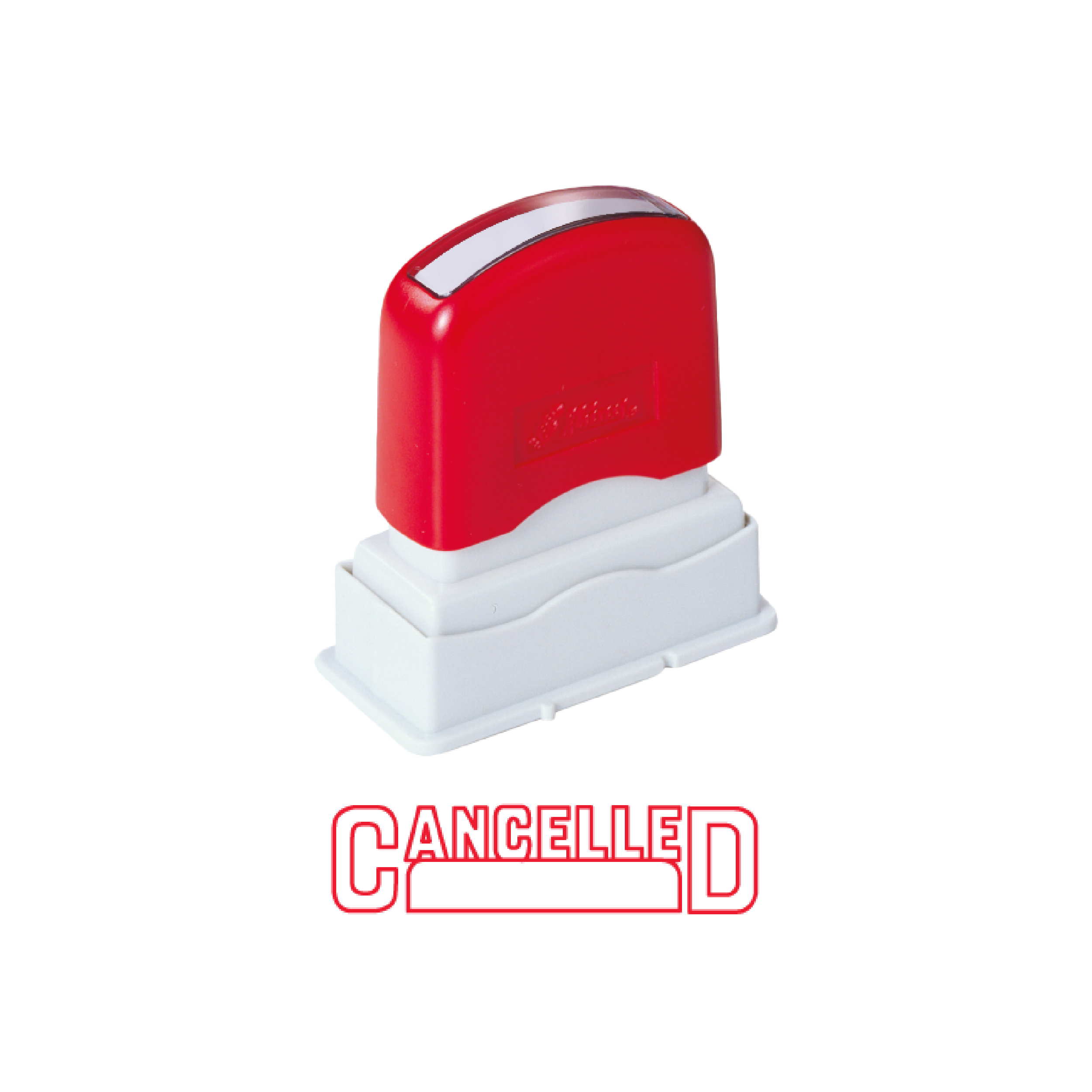 Shiny OA Pre-Inked Stamp, CANCELLED (EN212)