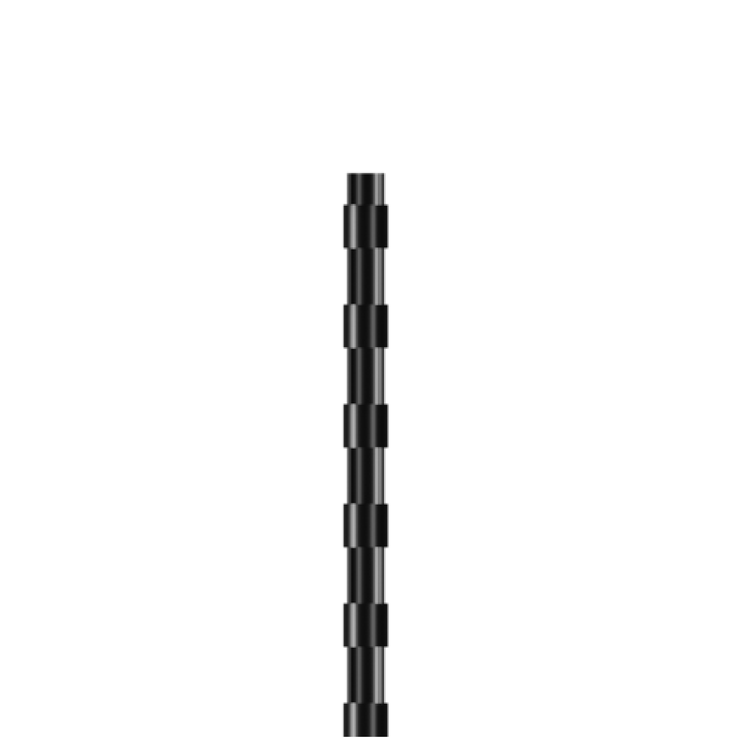 RAADO 6mm Plastic Spiral Binding Comb, Black