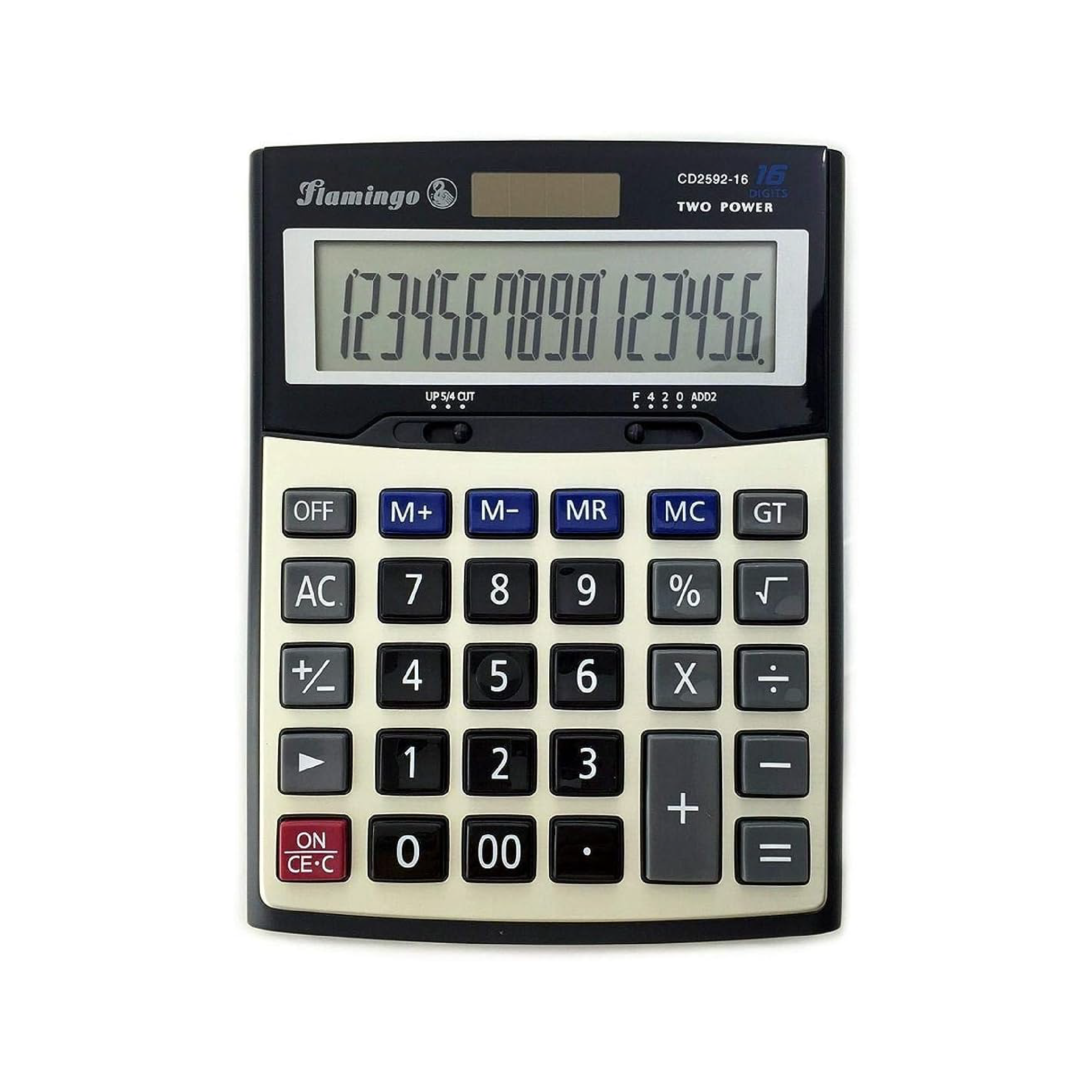 Flamingo 16-Digit Calculator, Desktop Type (CD-2592-16)