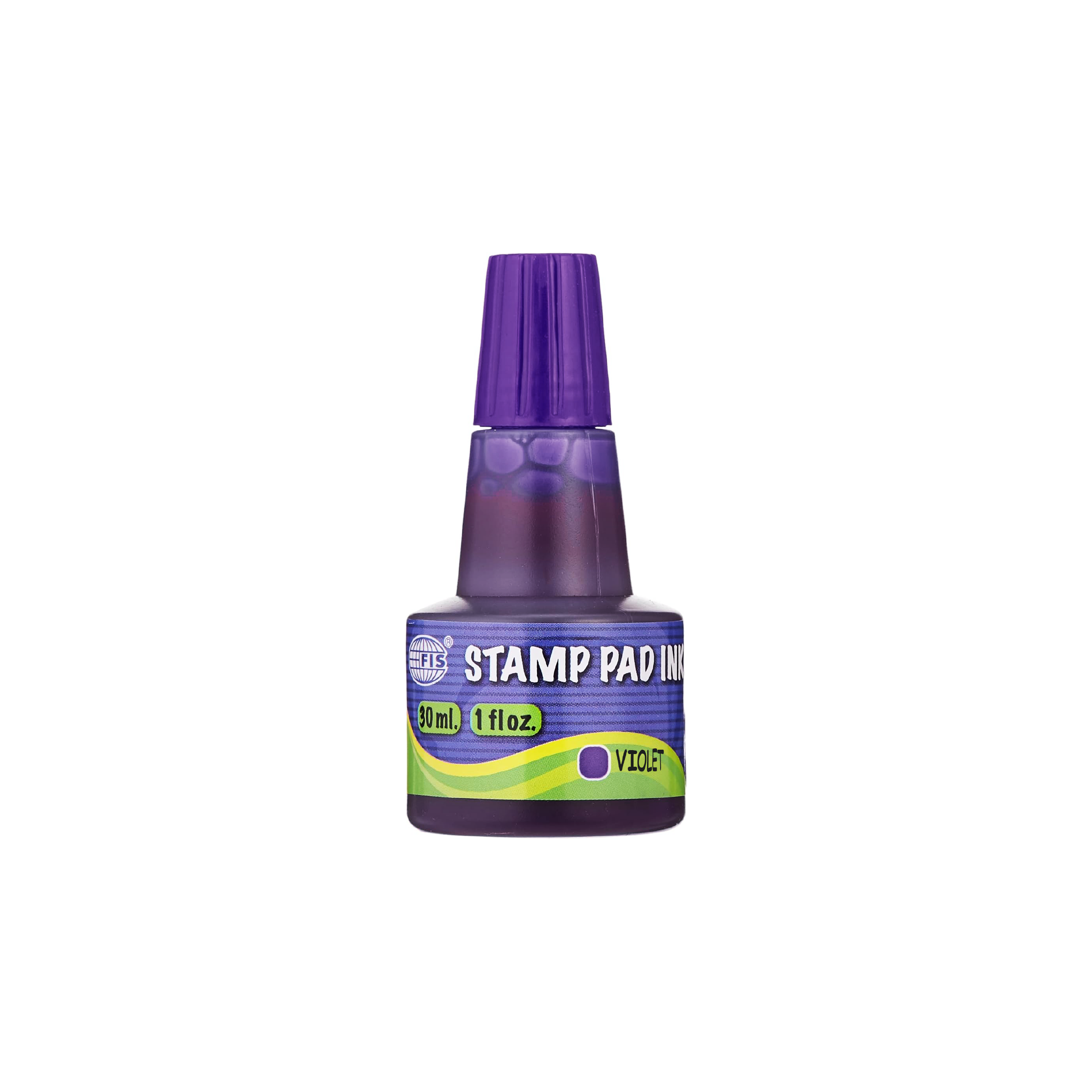 FIS Stamp Pad Ink, 30ml, Violet (FSIK030VI)