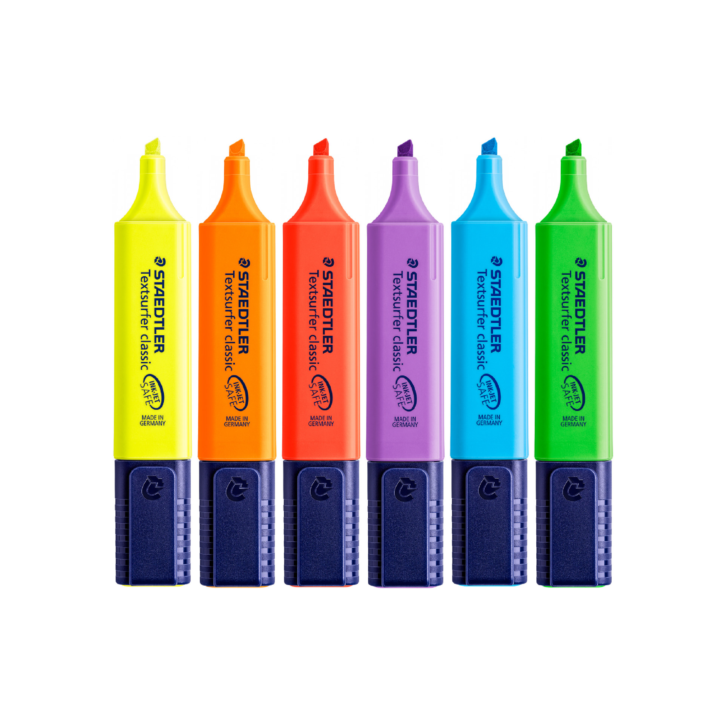 Staedtler Textsurfer Highlighter, Chisel Tip, 06/Pack (364-WP06)