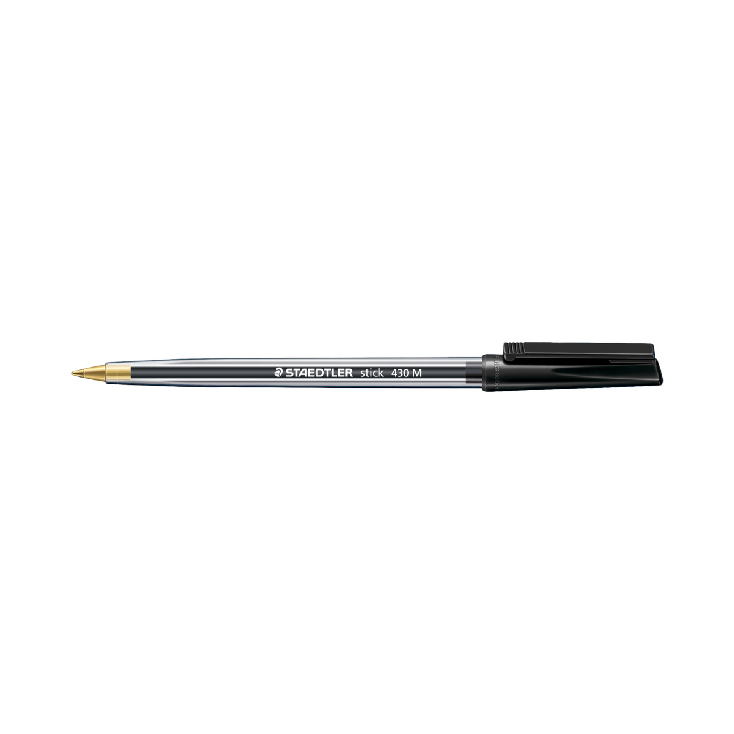 Staedtler Stick Ballpoint Pen, Medium Point (430 M)