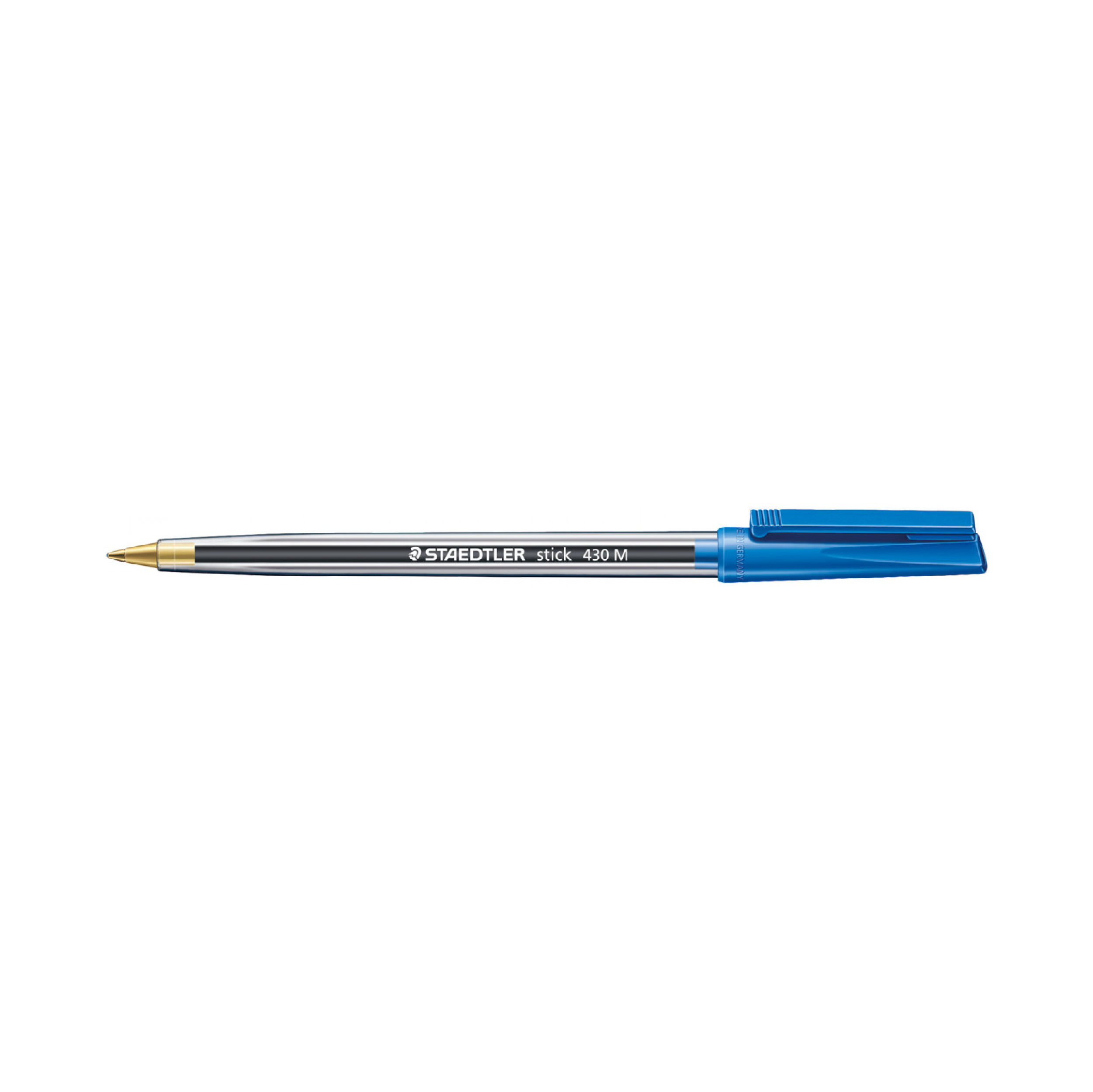 Staedtler Stick Ballpoint Pen, Medium Point (430 M)