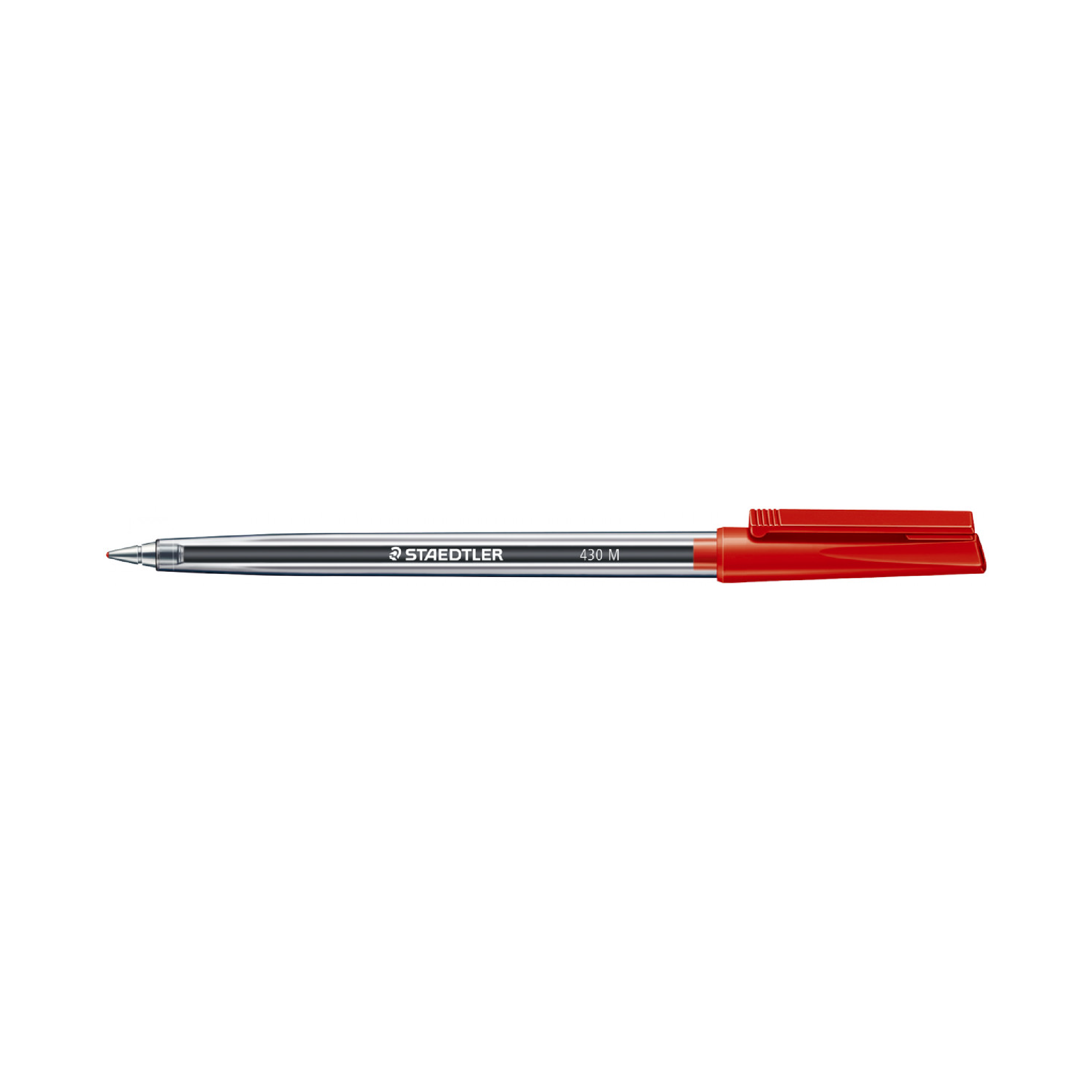 Staedtler Stick Ballpoint Pen, Medium Point (430 M)