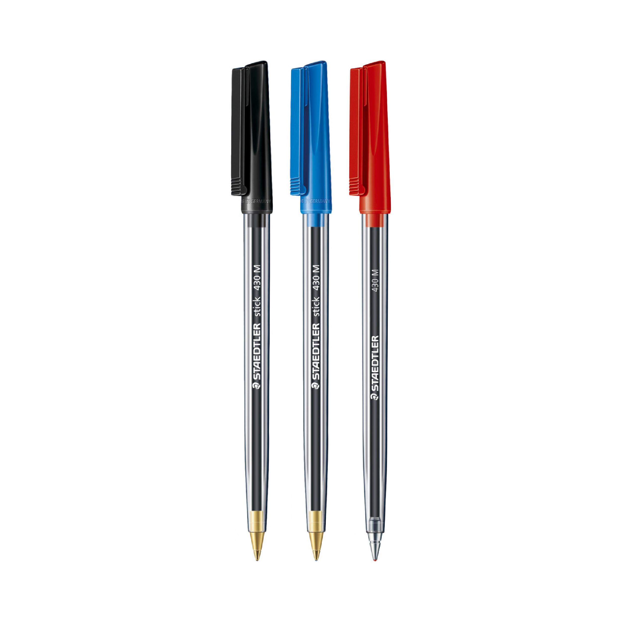 Staedtler Stick Ballpoint Pen, Medium Point (430 M)