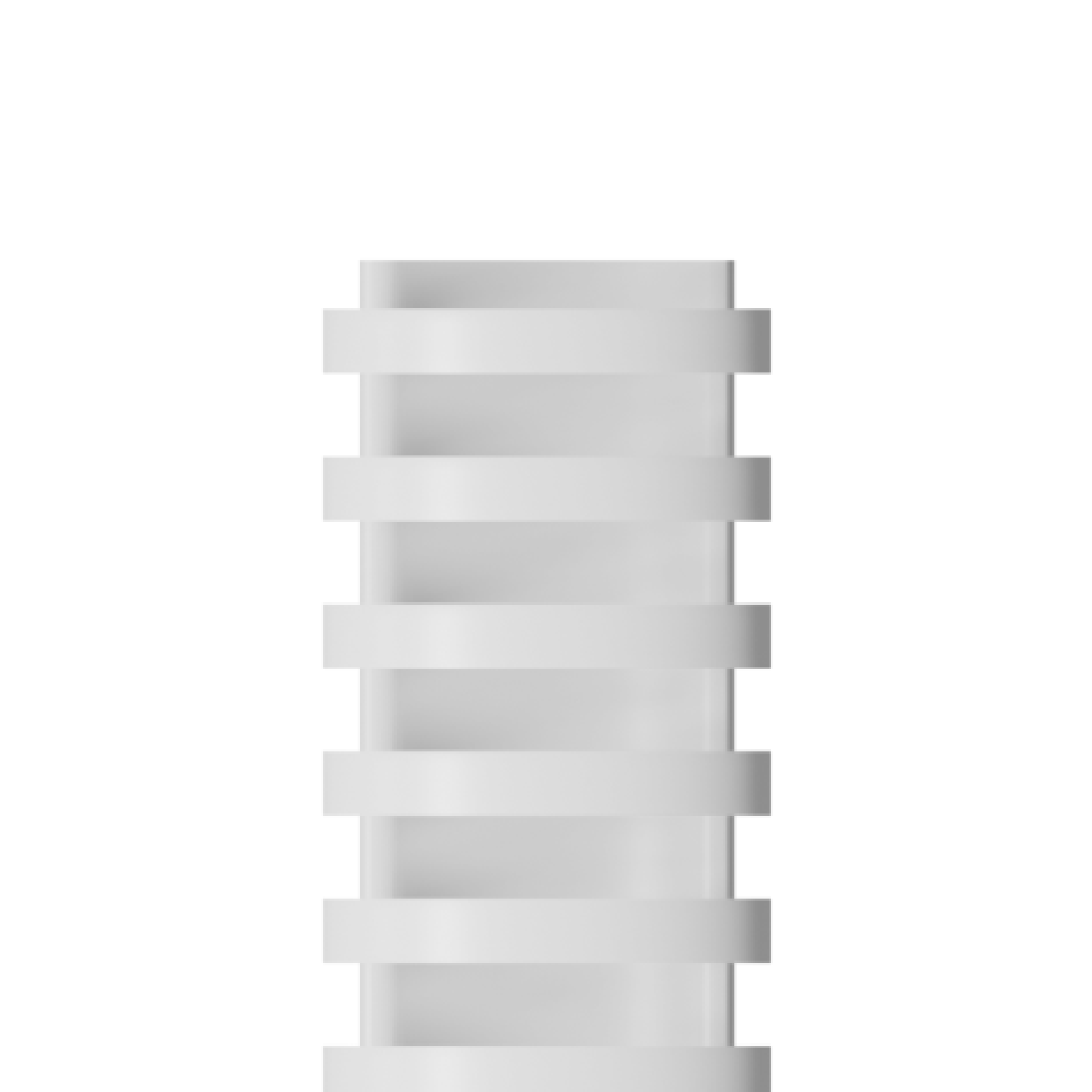 RAADO 45mm Plastic Spiral Binding Comb, White
