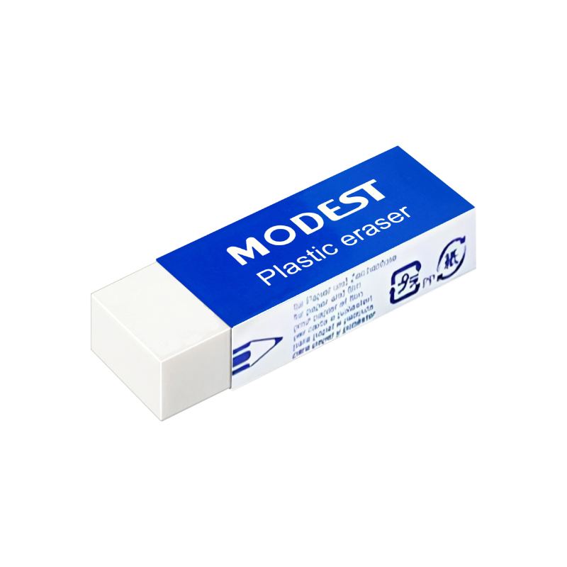 MODEST Plastic Erasers, Big Size, 06cm (MS 20)