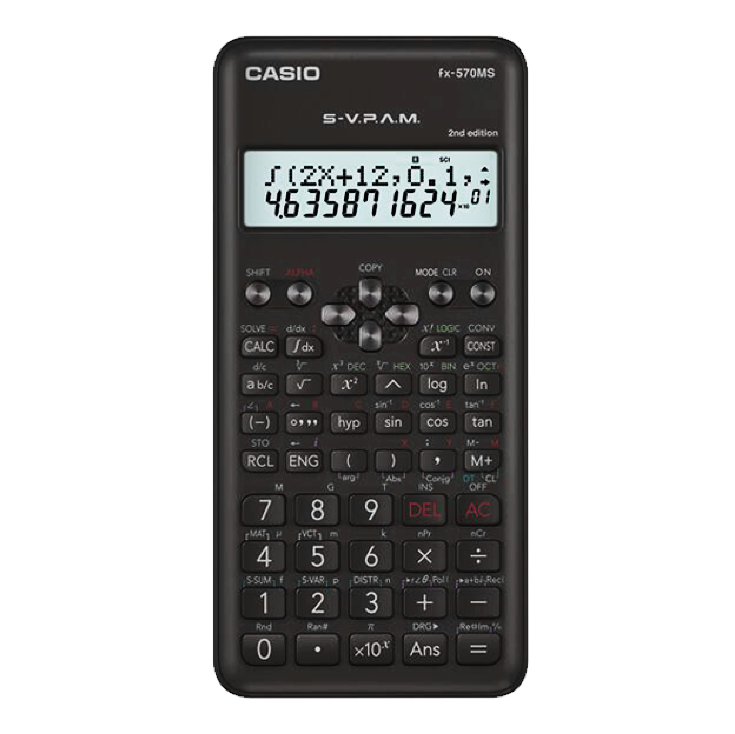 Casio Scientific Calculator Non Programmable fx 570MS PLUS 2 Casio Scientific Calculator Non Programmable fx 570MS PLUS 2