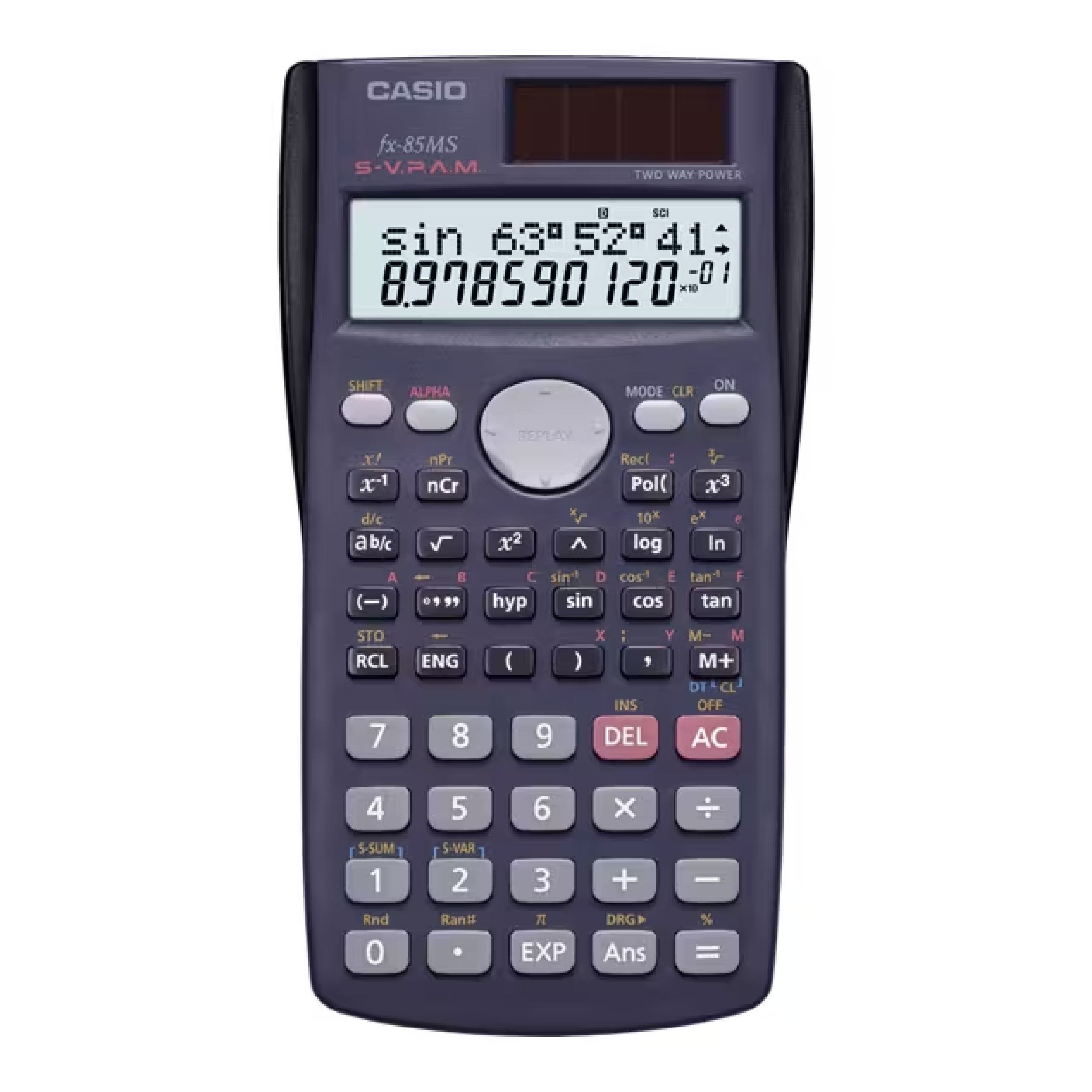 Casio Scientific Calculator, Non Programmable (fx-85MS)