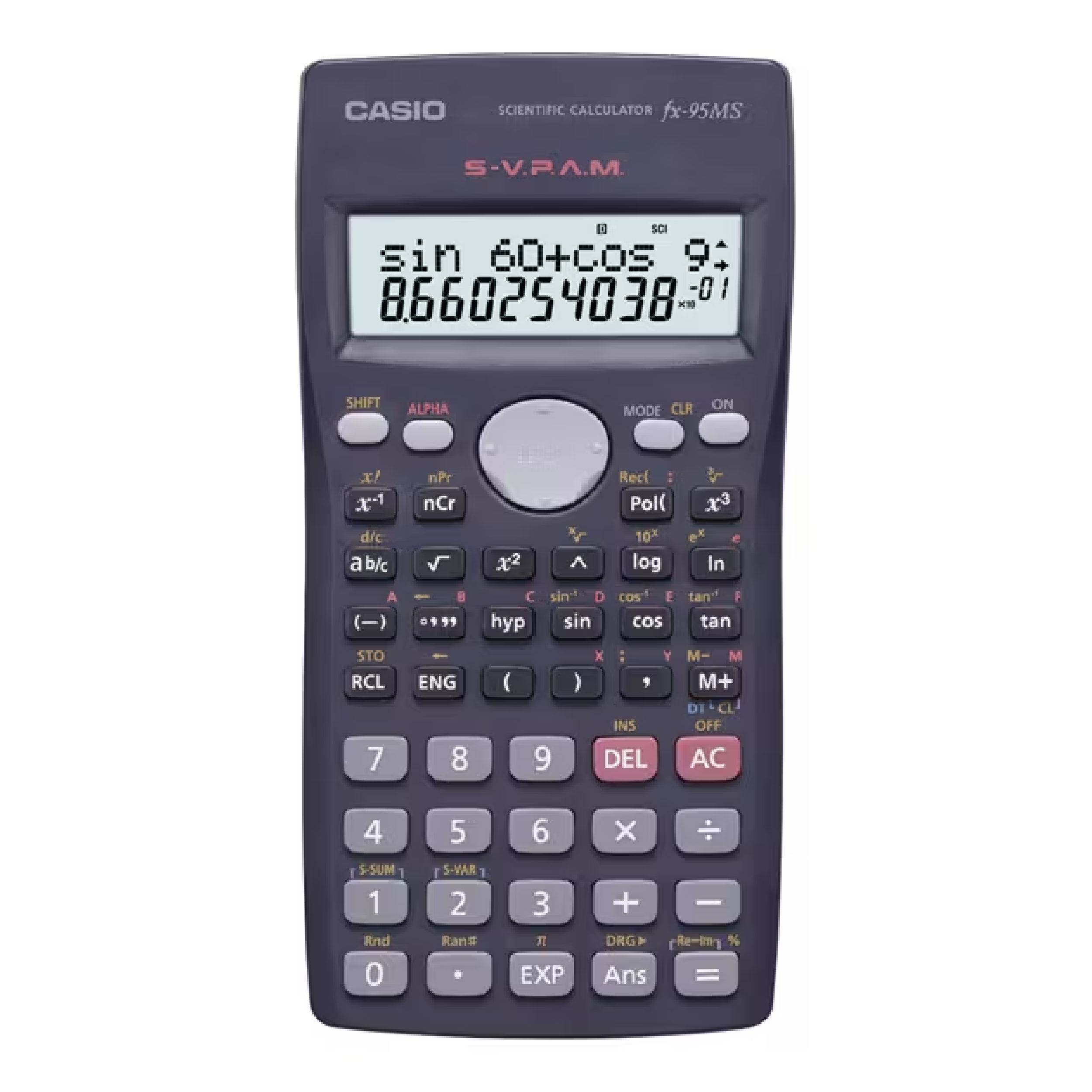 Casio Scientific Calculator Non Programmable fx 95MS