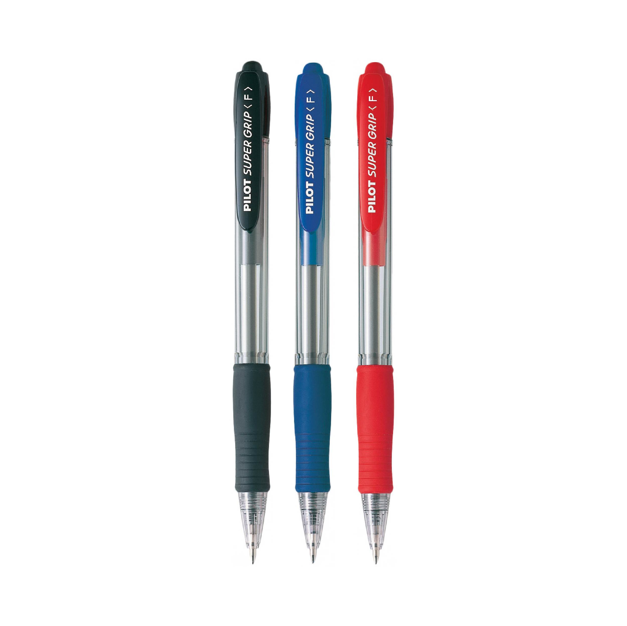 Pilot Super Grip Ballpoint Pen, 0.7mm (BPGP-10R-F)
