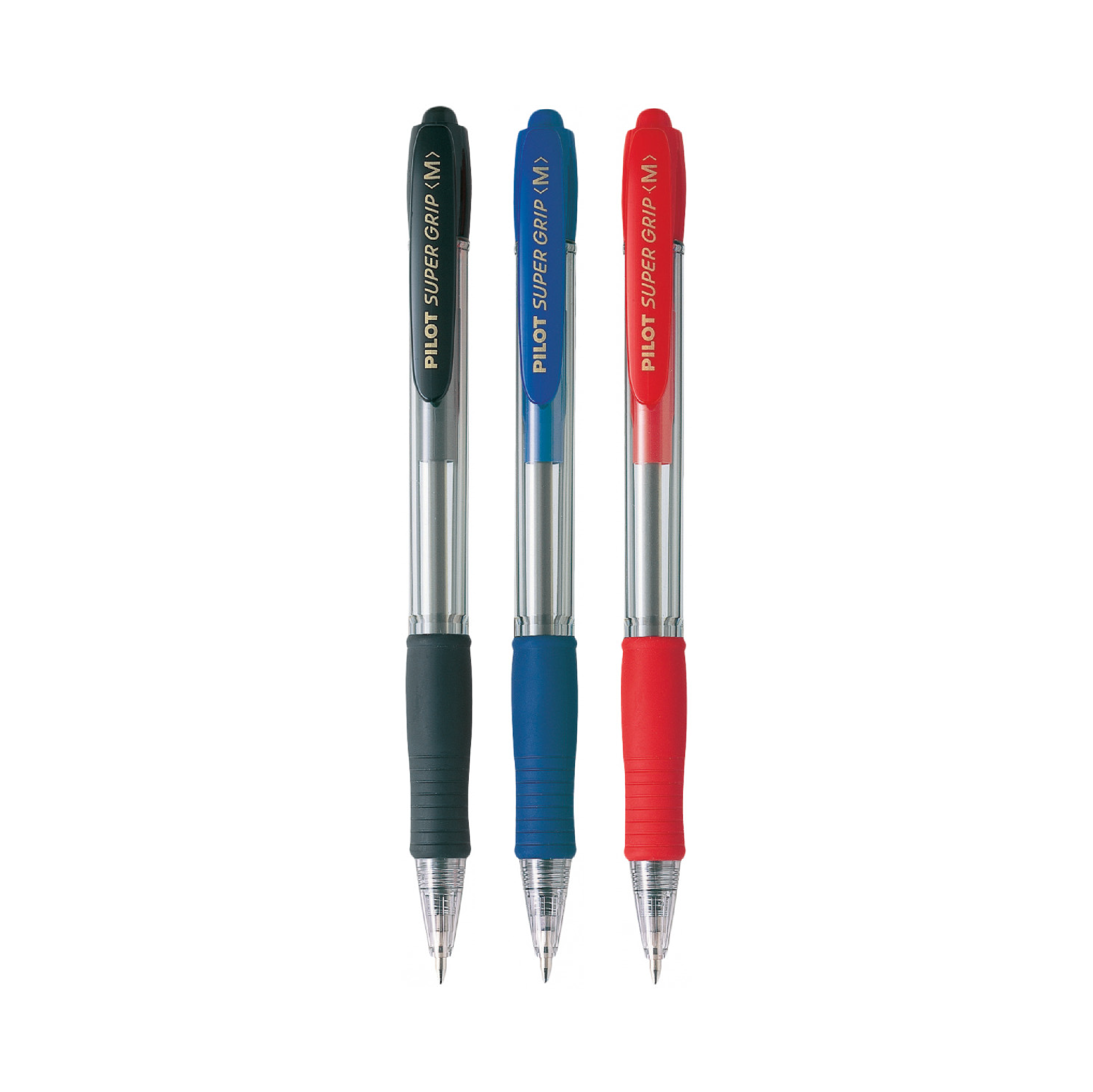 Pilot Super Grip Ballpoint Pen, 1.0mm (BPGP-10R-M)