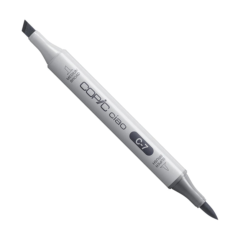 Copic Ciao, C7 Cool Gray No.7