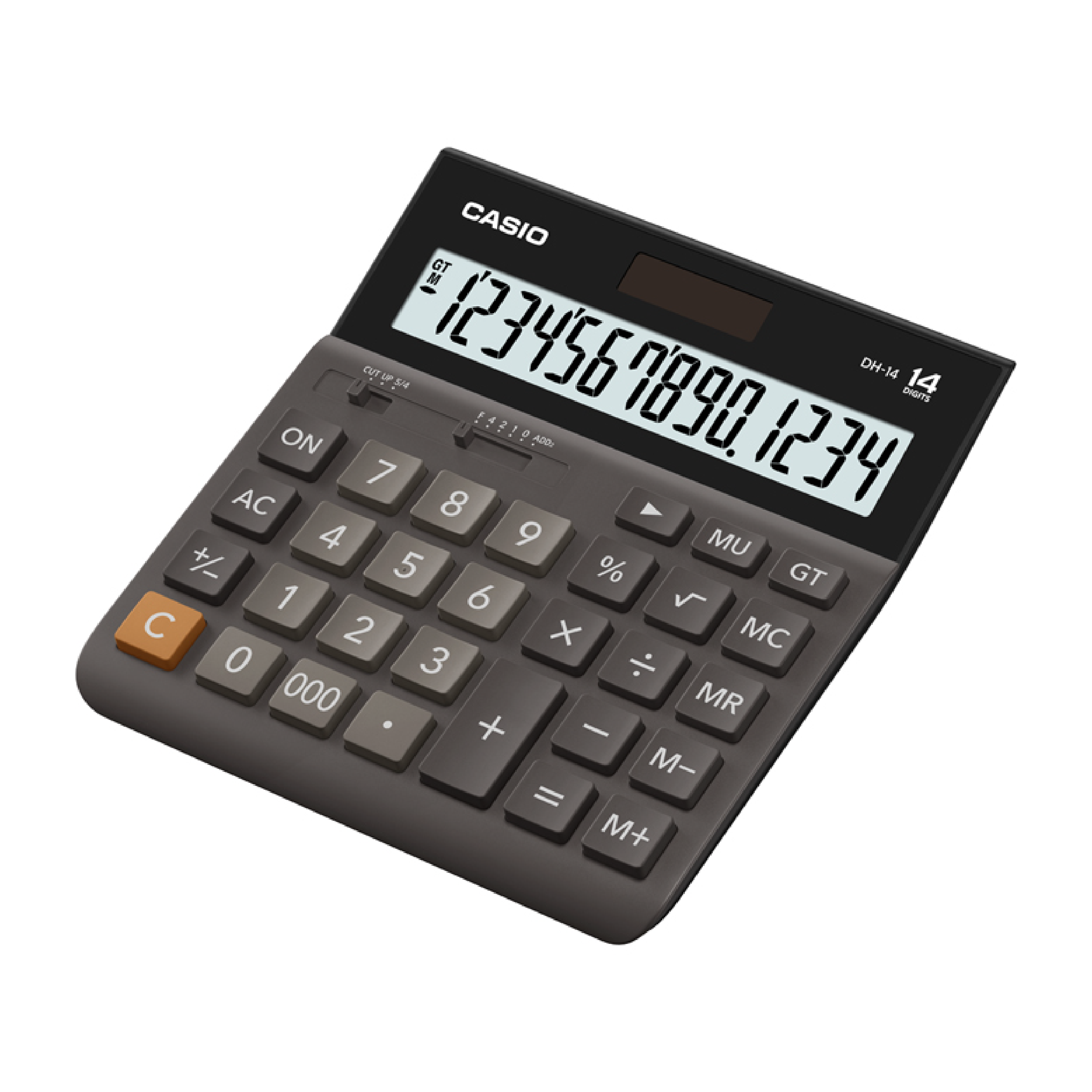 Casio 14-Digit Calculator, Desktop Type (DH-14)