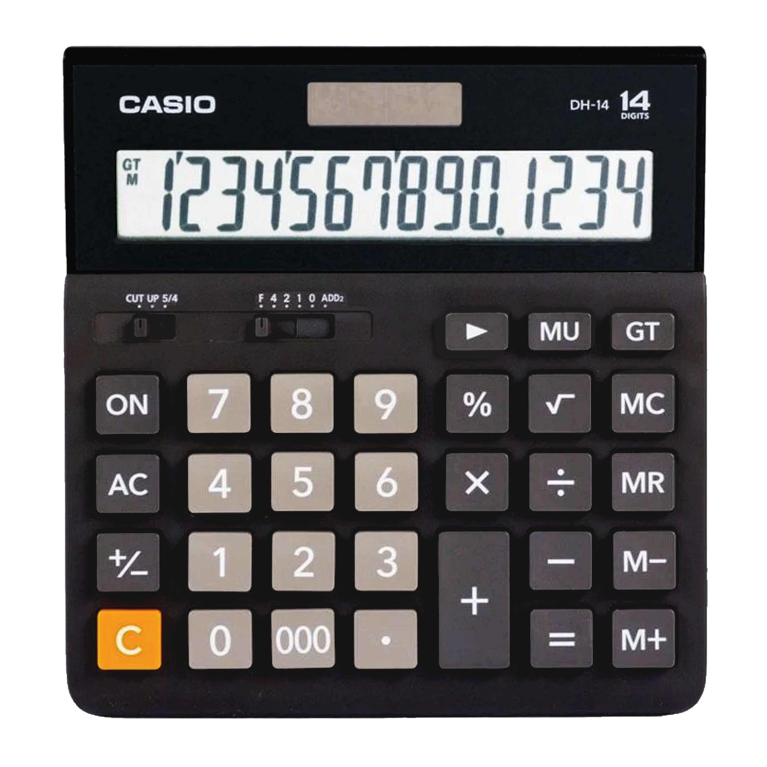 Casio 14-Digit Calculator, Desktop Type (DH-14)