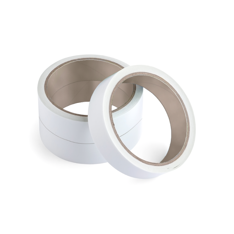 Double Side Tape, Tissue Type, 24mm x 11m, 1" x 12yards, 1Roll/Pack