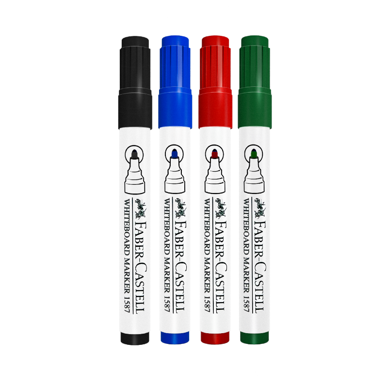 Faber-Castell Whiteboard Marker Pen, Bullet Tip (1587)