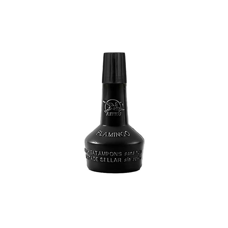 Flamingo Stamp Pad Ink, 30ml, Black