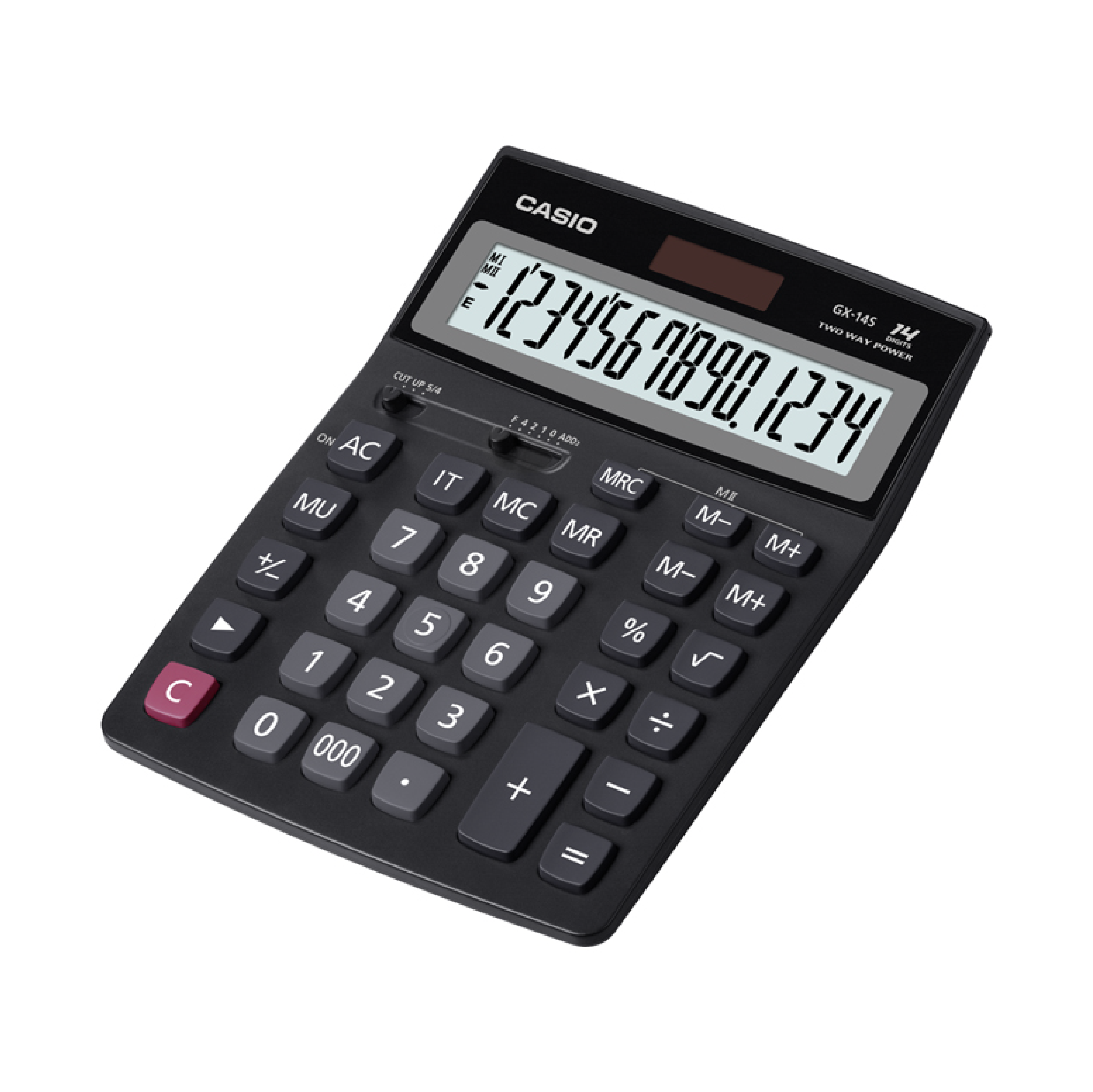 Casio 14-Digit Calculator, Desktop Type (GX-14S)