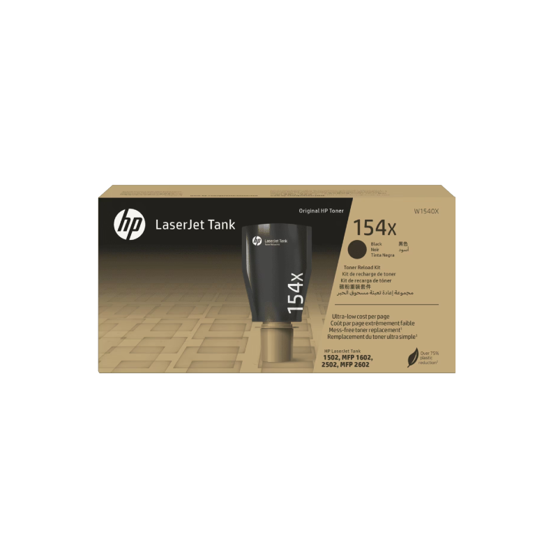 HP 154X LaserJet Tank Toner Reload Kit (W1540X)