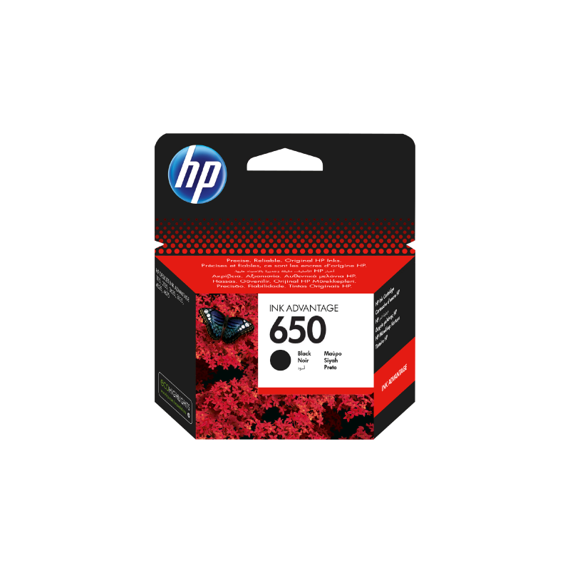 HP 650 Black Ink Cartridge (CZ101AE)