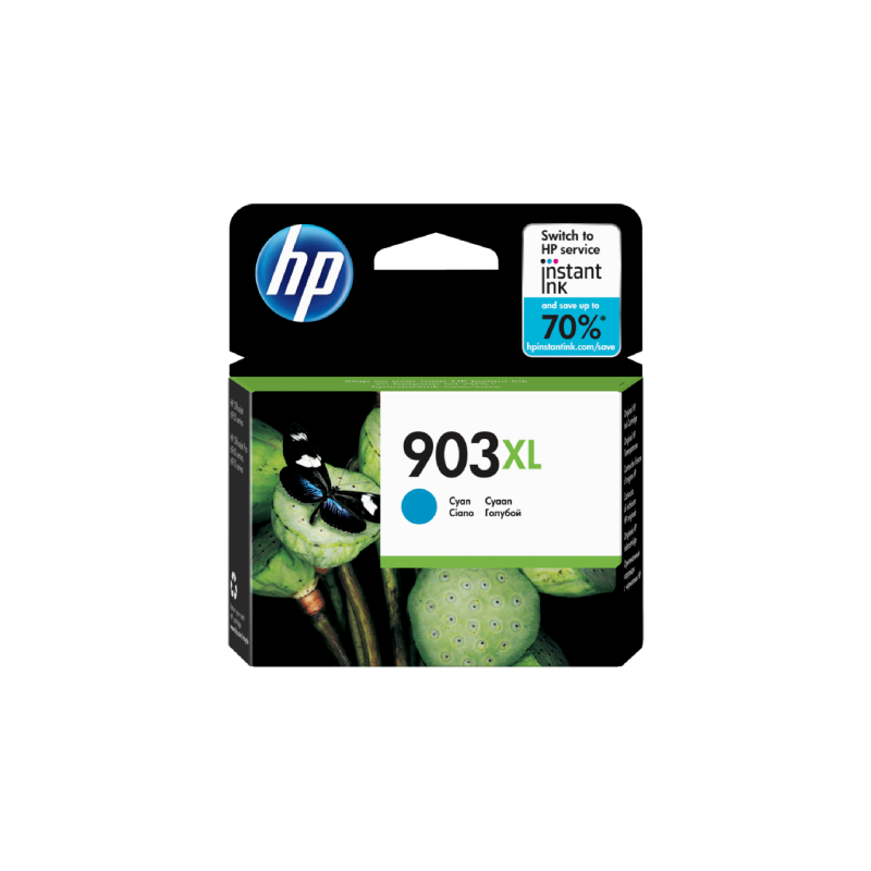 HP 903XL Cyan Ink Cartridge (T6M03AE)