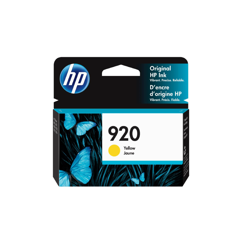 HP 920 Yellow Ink Cartridge (CH636AN)