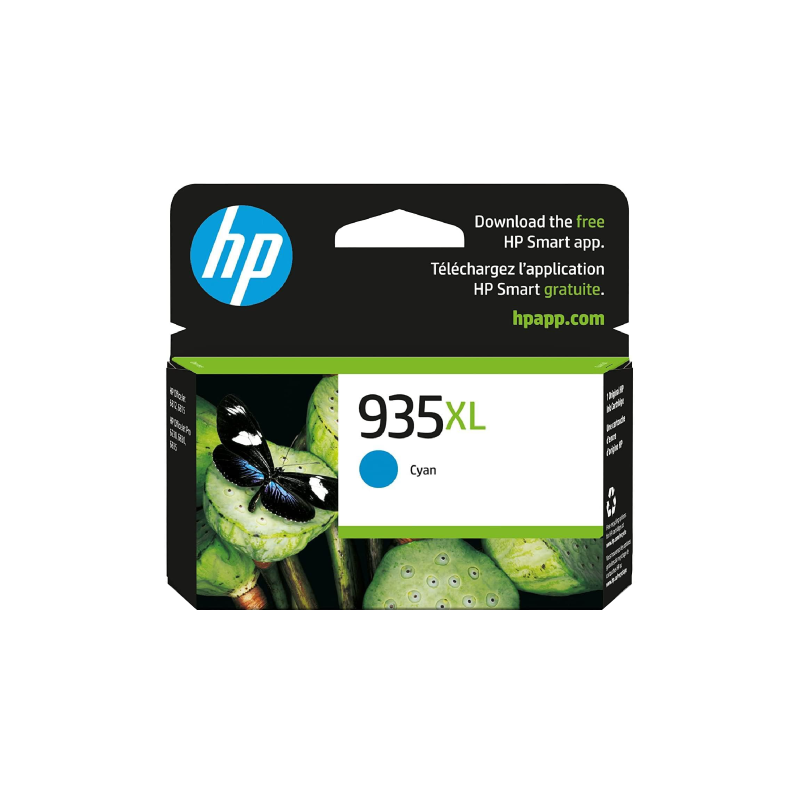 HP 935XL Cyan Ink Cartridge (C2P24AN)
