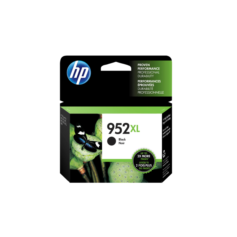 HP 952XL Black Ink Cartridge (F6U19AN)