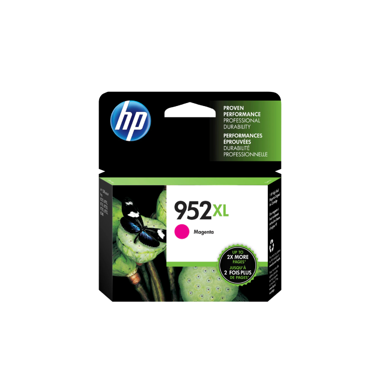 HP 952XL Magenta Ink Cartridge (L0S67AN)