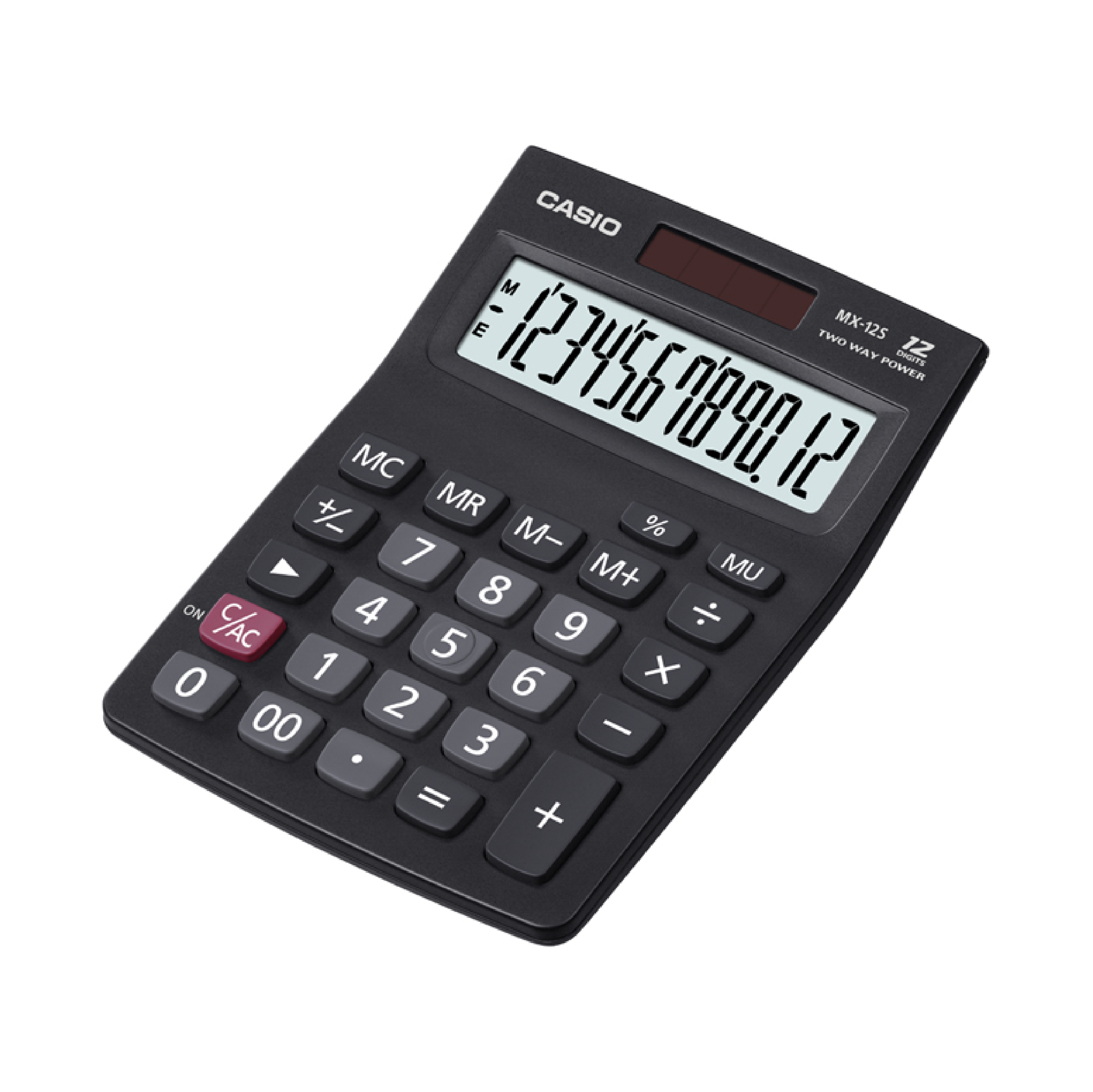 Casio 12 Digit Calculator Desktop Type MX 12S