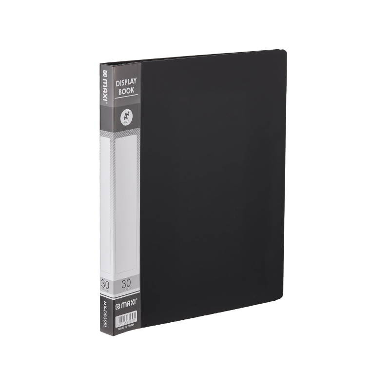 Maxi Display Clear Book, A4 Size, 30 Pockets