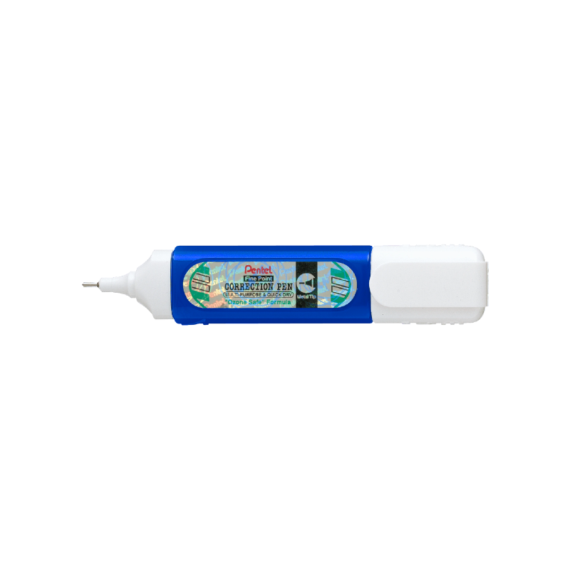 Pentel Correction Pen, Fine Point, 12ml, White (ZL-31)