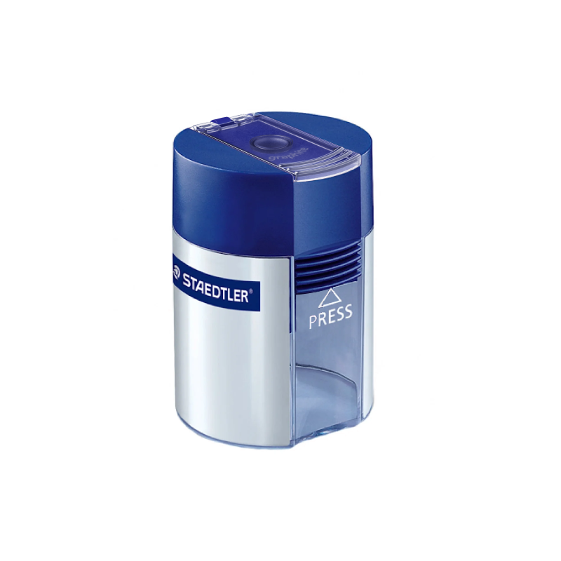 Staedtler Mars Manual Pencil Sharpener, Single Hole Tube (ST-511-001)