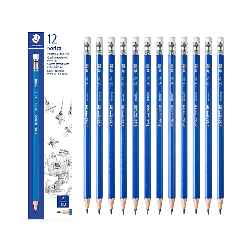 STAEDTLER Norica Pencil, HB, 12/Pack (132 46)