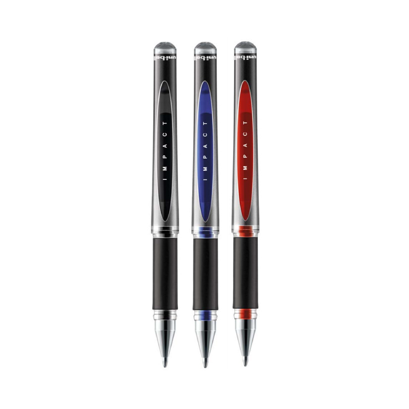 uni-ball UM-153S Lot de 8 stylos roller à encre gel impact large uni-ball UM-153S Lot de 8 stylos roller à encre gel impact large