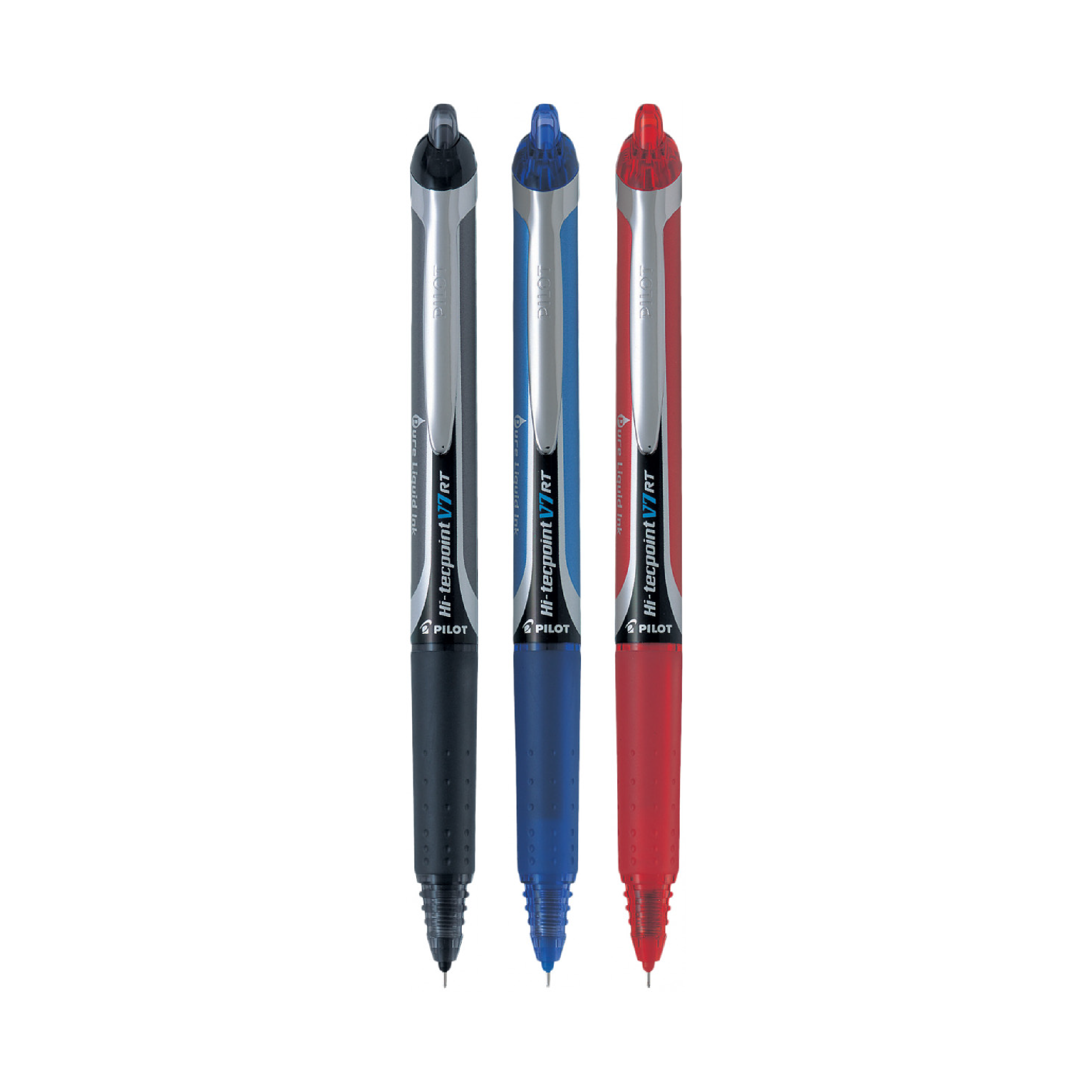 Pilot Hi-Tecpoint V7 Retractable Rollerball Pen, Fine Point, 0.7mm (BXRT-V7)