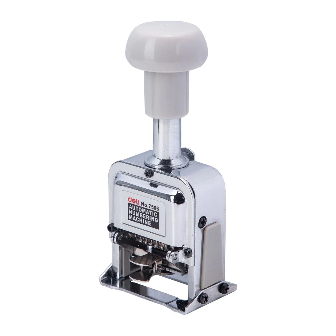 deli Numbering Machine, Automatic, 6 Digits (7506)