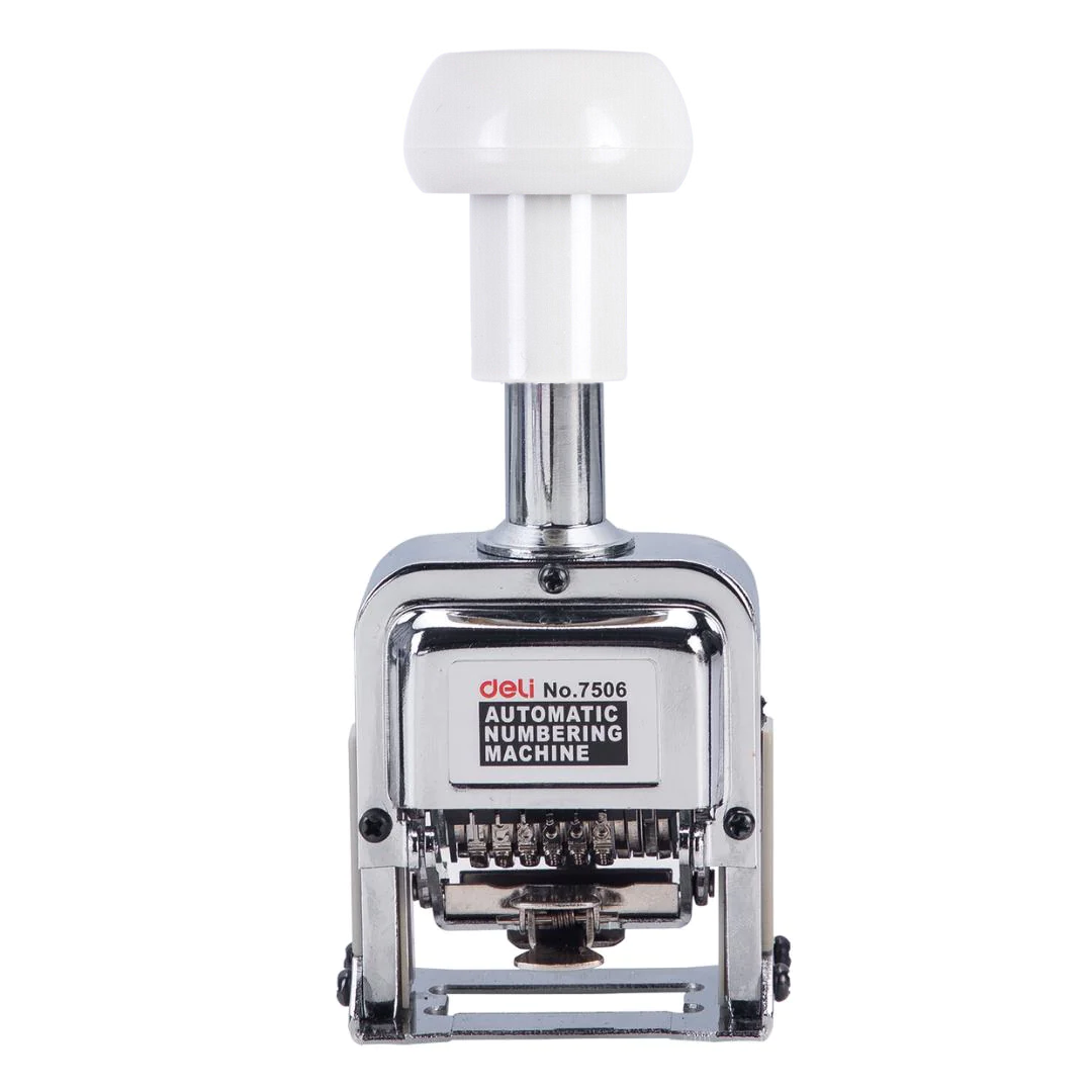 deli Numbering Machine, Automatic, 6 Digits (7506)