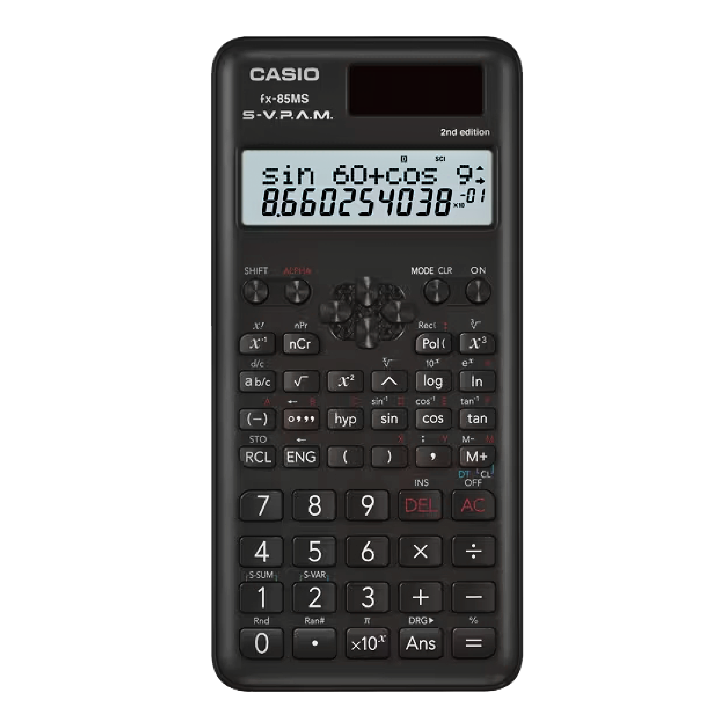 Casio Scientific Calculator, Non Programmable (fx-85MS-2)