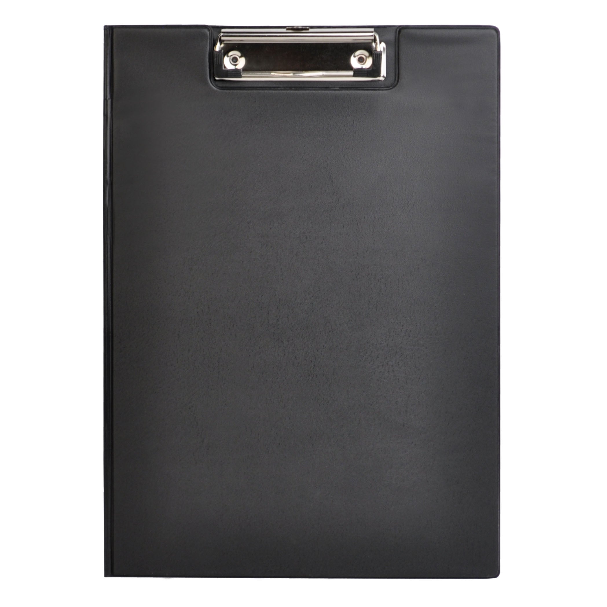PVC Double Clipboard, Metal Lever, A4 Size, Black