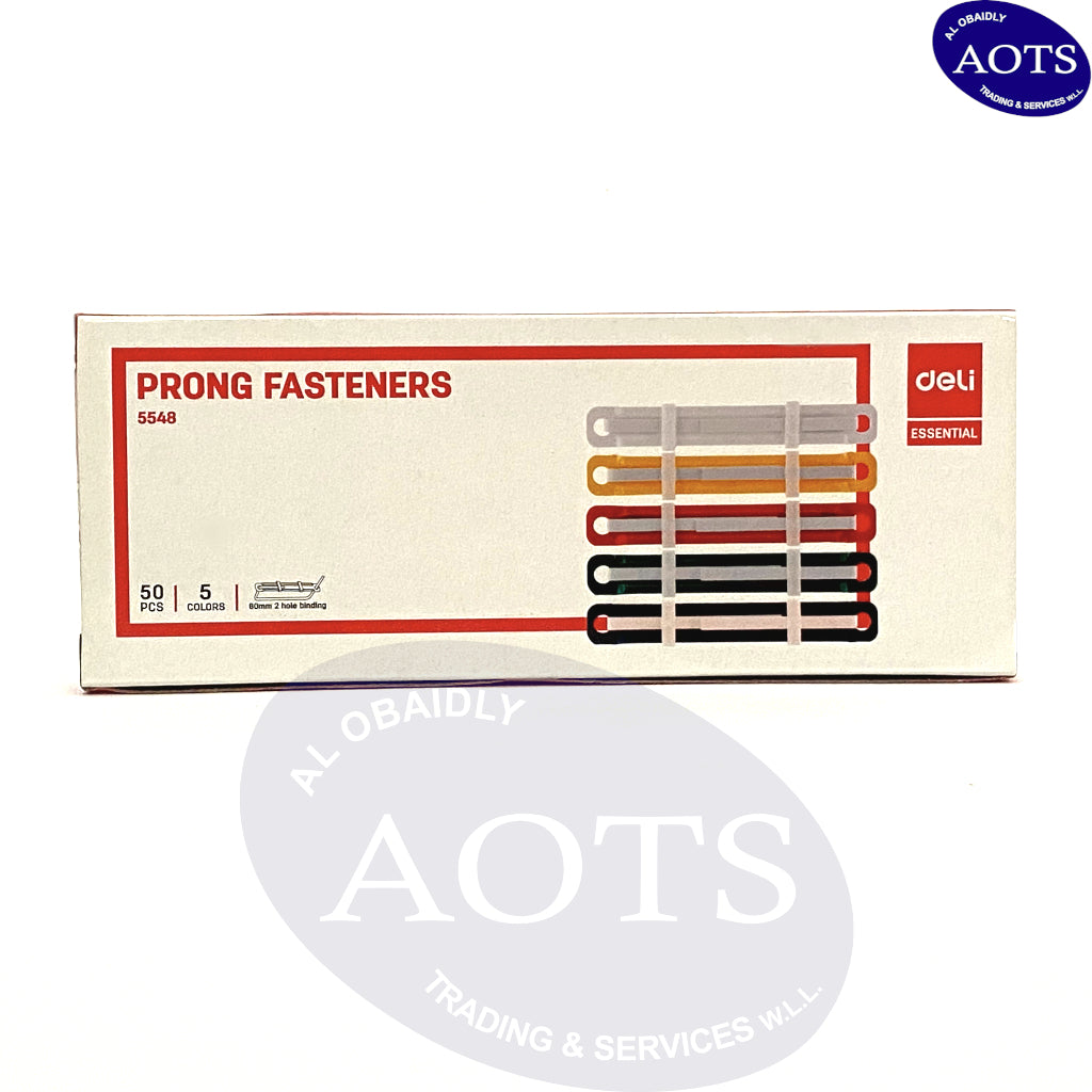 Deli Prong Fastners - 5548 50Pcs/Set