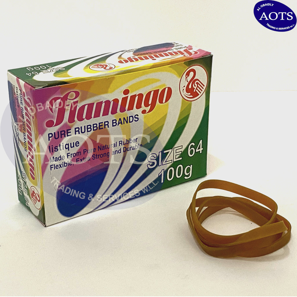 Flamingo Rubber Band No.64 100g