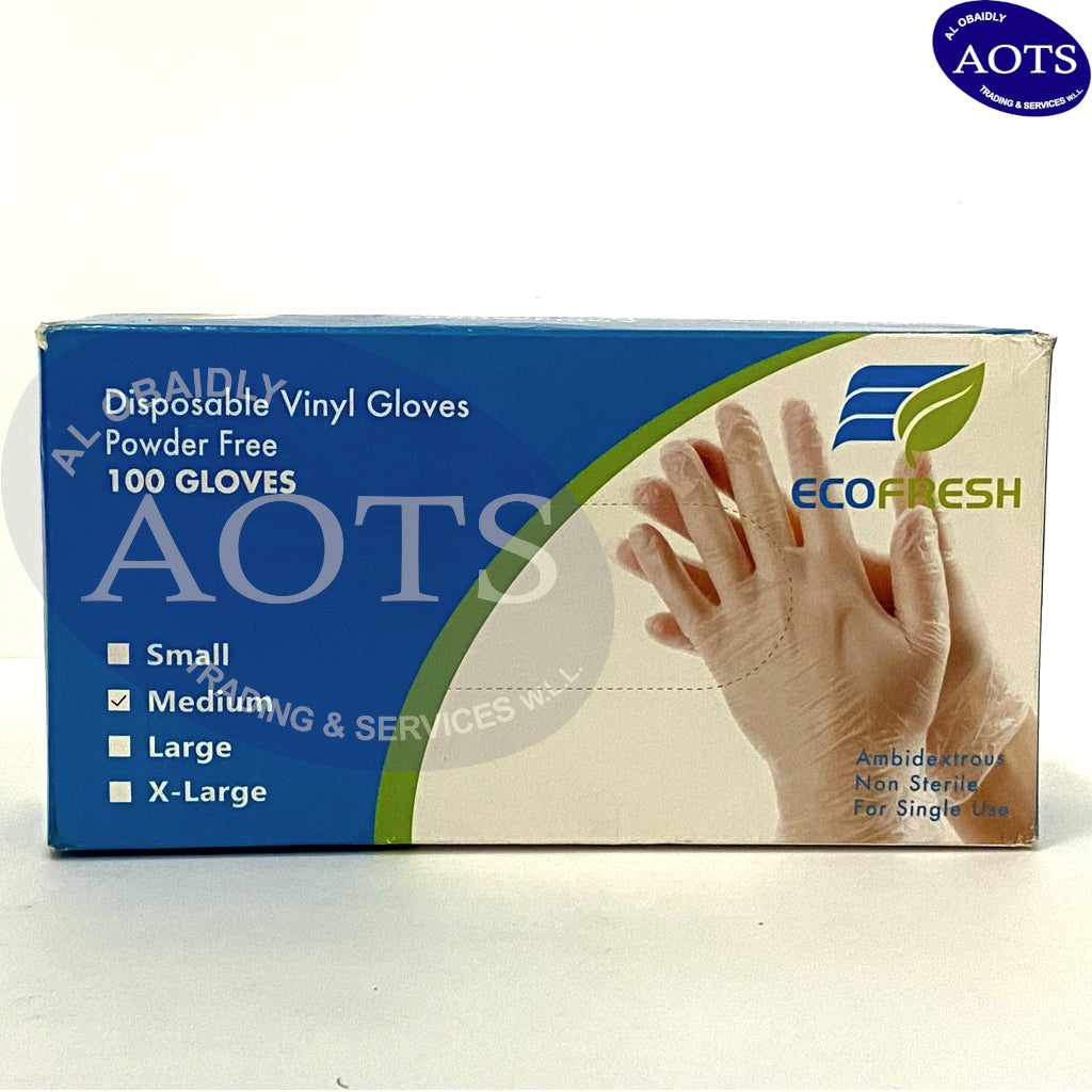 EcoFresh Disposable Vinyl Gloves