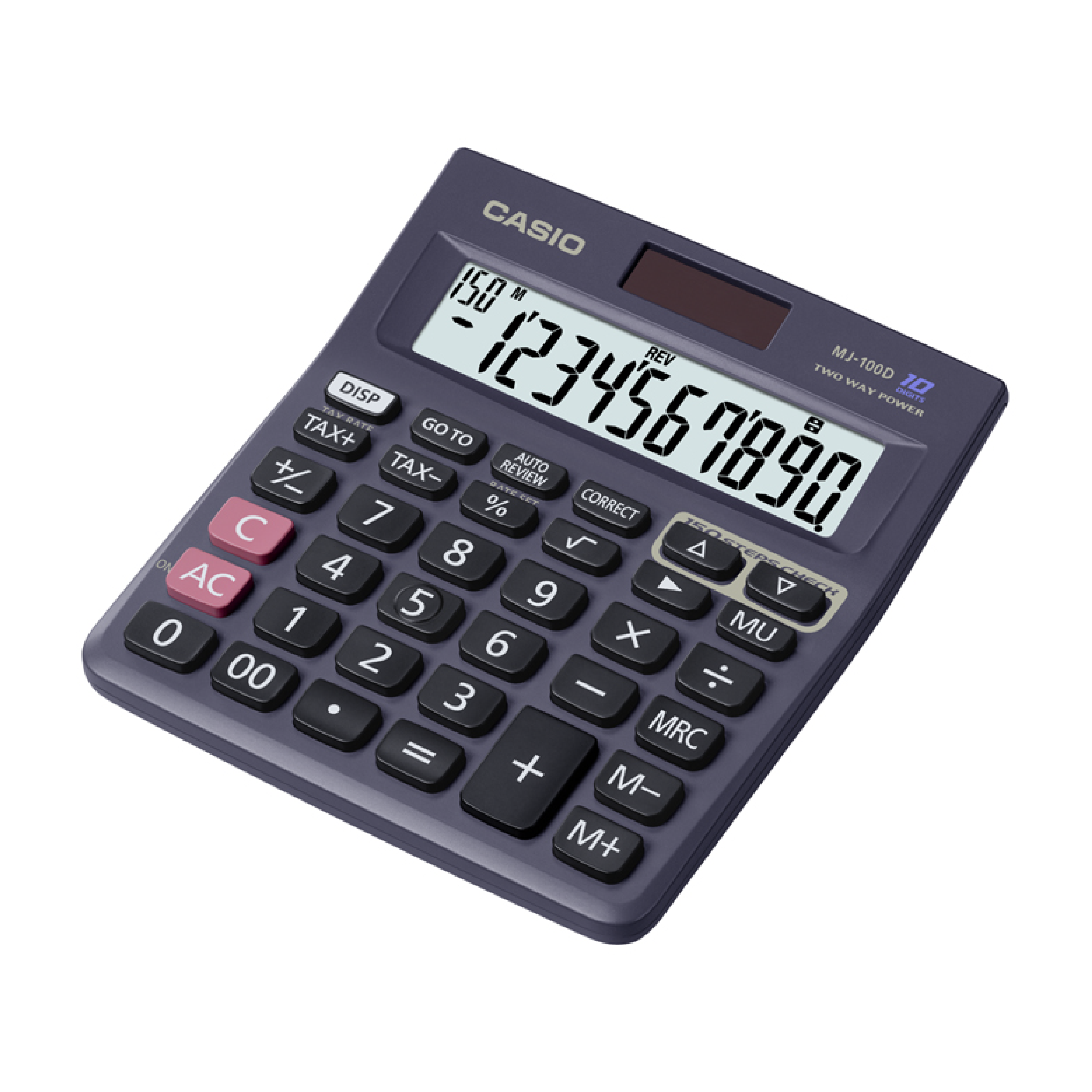 Casio 10-Digit Calculator, Desktop Type (MJ-100D)