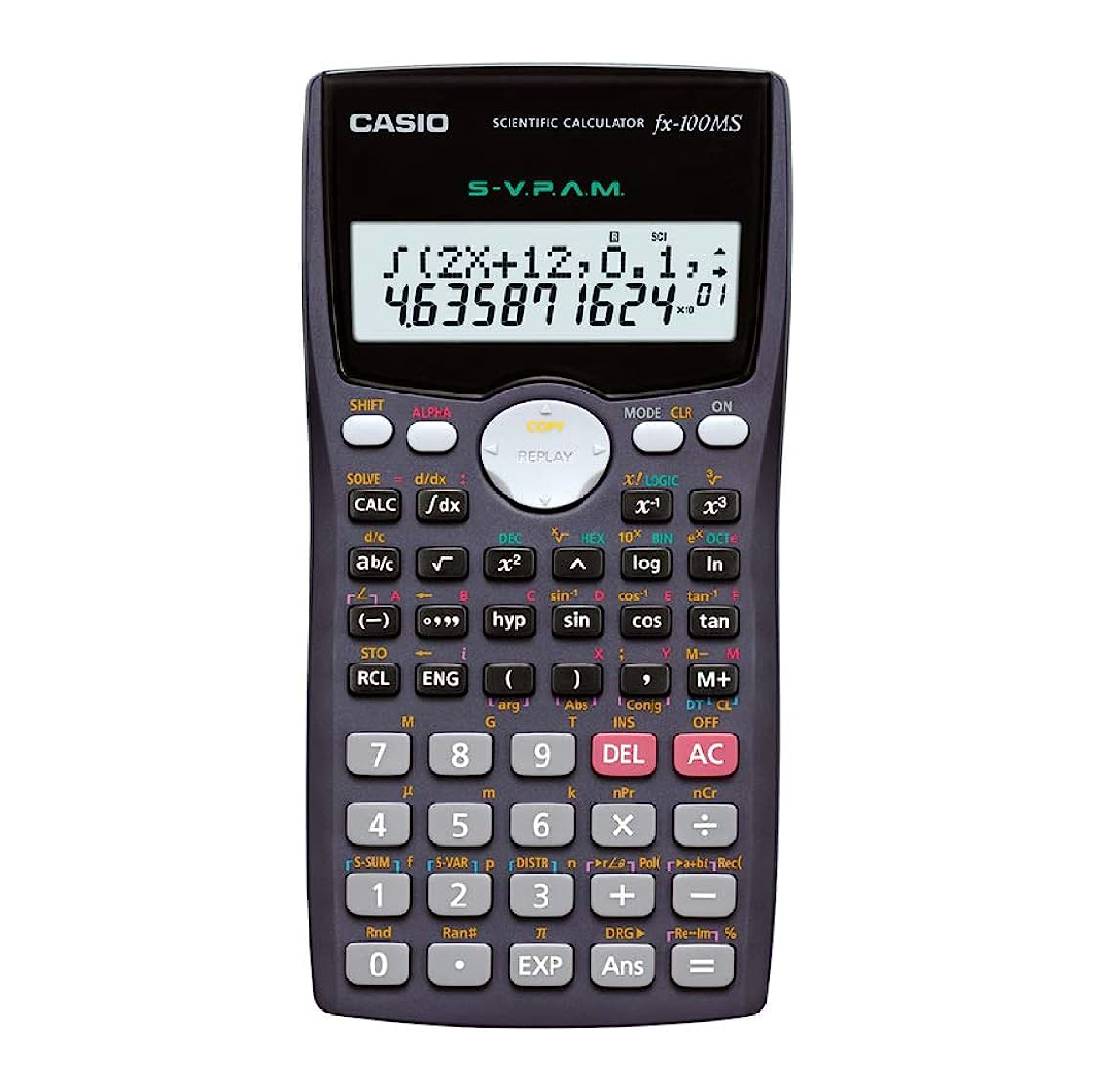 Casio Scientific Calculator, Non Programmable (fx-100MS)