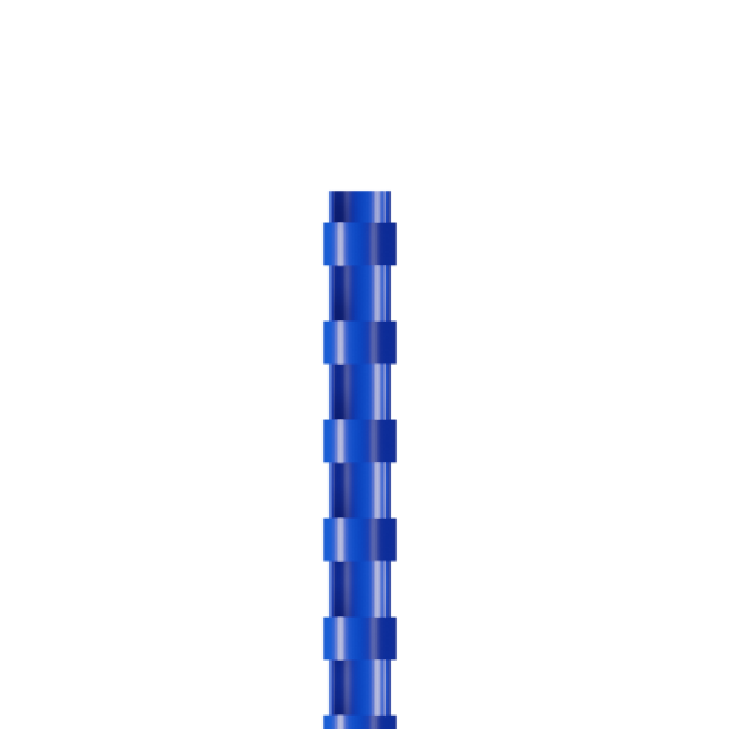 RAADO 10mm Plastic Spiral Binding Comb, Blue