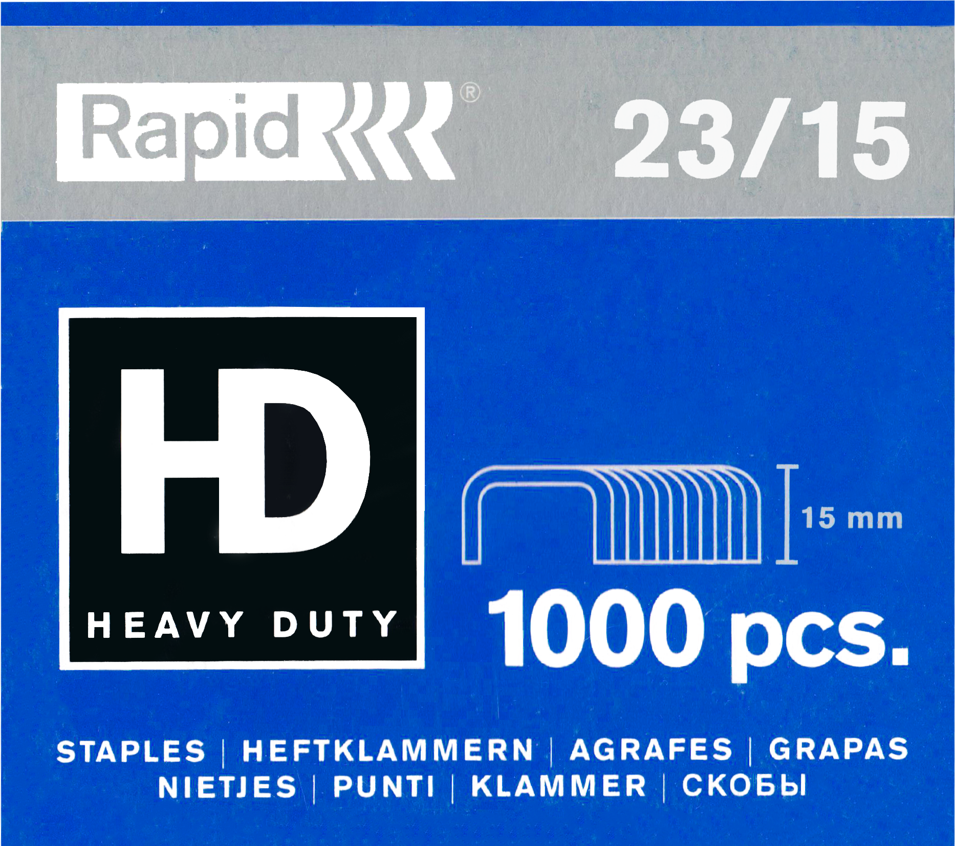 Rapid Staples, 1000/Box (No.23/15)
