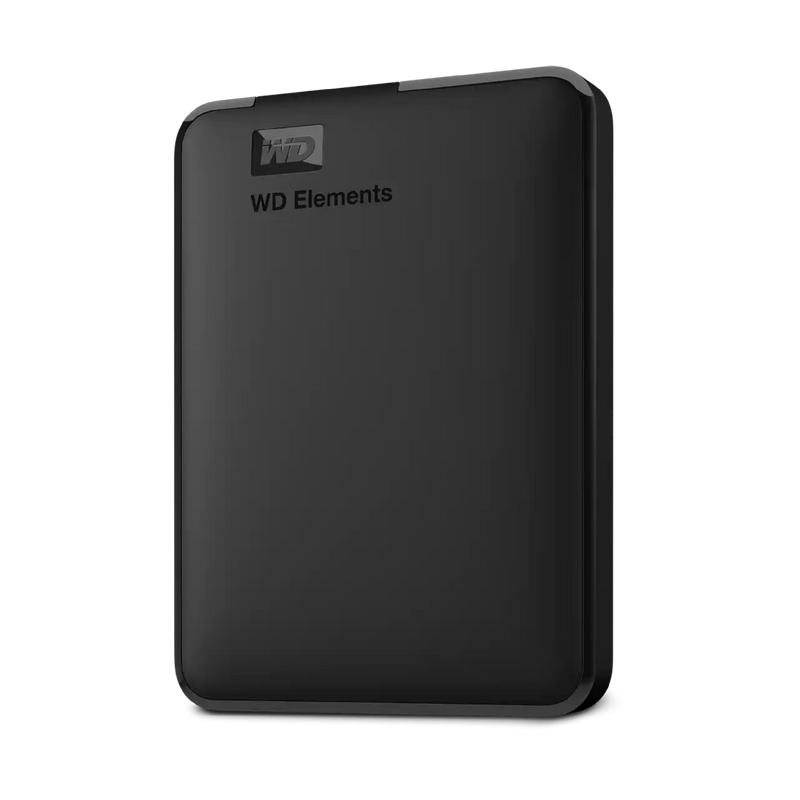 WD Elements Portable, 2TB, USB 3.0, External Hard Drive, Black (WDBU6Y0020BBK-WESN)